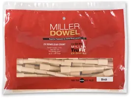 Miller Dowel 2X, 40 Stk Bjørk