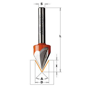 Laser Point Bit Z3 Hw S=6,35 D=12,7X11 Vinkel 60 Grader Gr. Diameter 12,7 mm