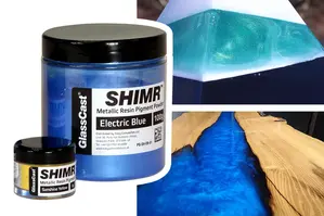 Shimr Metallisk Glimmerpulver Velg Farge
