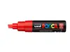 Uni POSCA PC-8K - Chisel 8mm 15 Red
