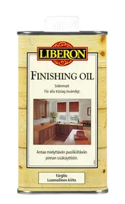 Finishing Oil. Liberon. Velg Størrelse